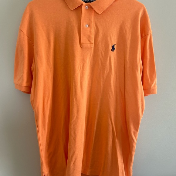 Polo by Ralph Lauren Men’s Classic Polo Shirt | Size L | Orange - Picture 1 of 4